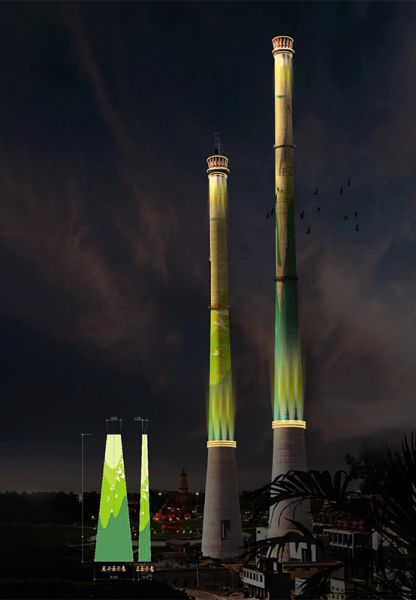 煙囪加固，煙囪修復