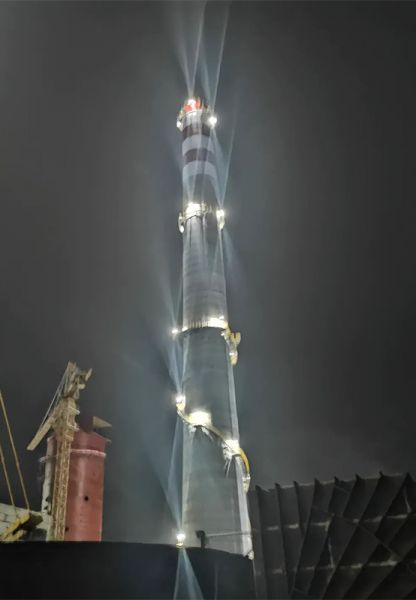 煙囪加固，煙囪修復