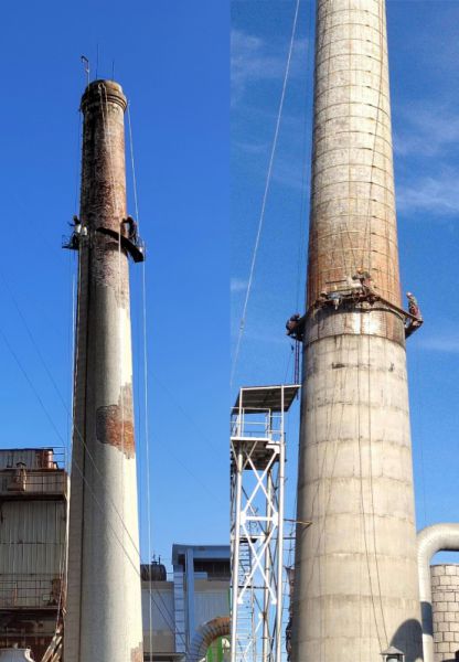 煙囪加固，煙囪修復(fù)