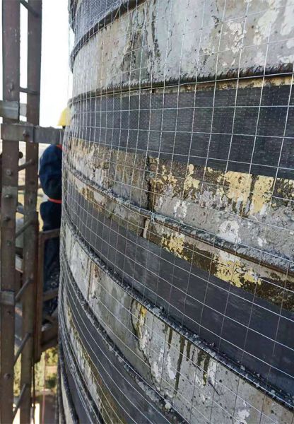 煙囪加固，煙囪修復(fù)