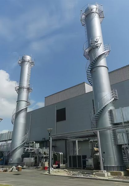 煙囪美化、煙囪彩繪