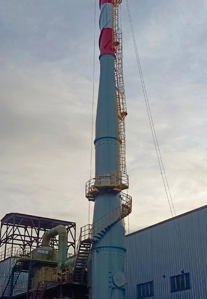 煙囪美化、煙囪彩繪