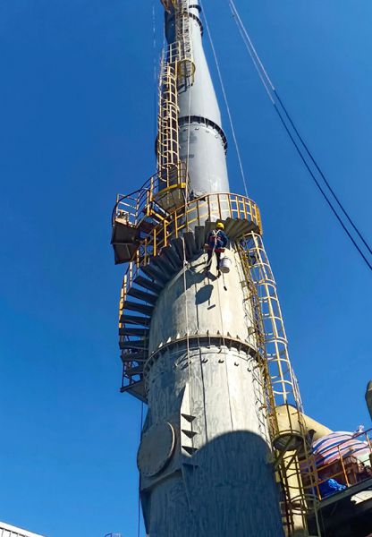 煙囪美化、煙囪彩繪