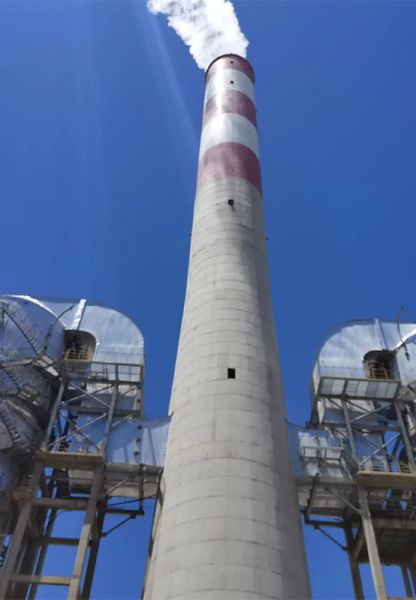 煙囪刷航標、煙囪刷涂料