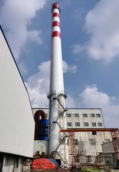 煙囪刷航標、煙囪刷涂料