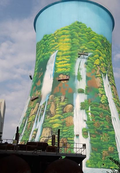 煙囪刷航標、煙囪刷涂料