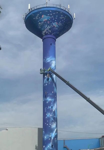 煙囪刷航標(biāo)、煙囪刷涂料