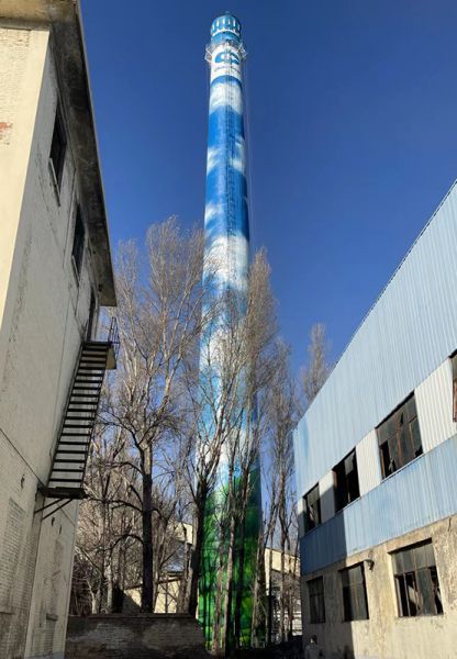 煙囪刷航標(biāo)、煙囪刷涂料