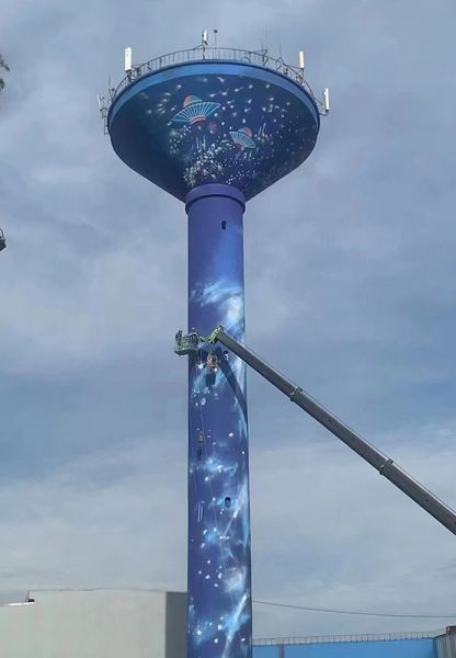 煙囪刷航標(biāo)、煙囪刷涂料