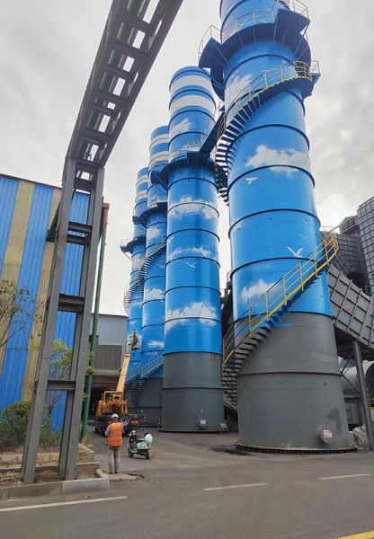 煙囪刷航標、煙囪刷涂料