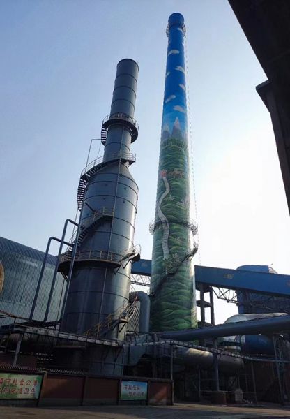 煙囪刷航標、煙囪刷涂料