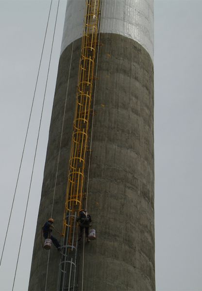煙囪刷航標、煙囪刷涂料