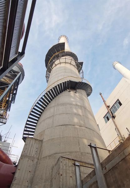 煙囪維修、煙囪加固