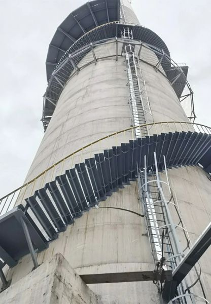 煙囪維修、煙囪加固